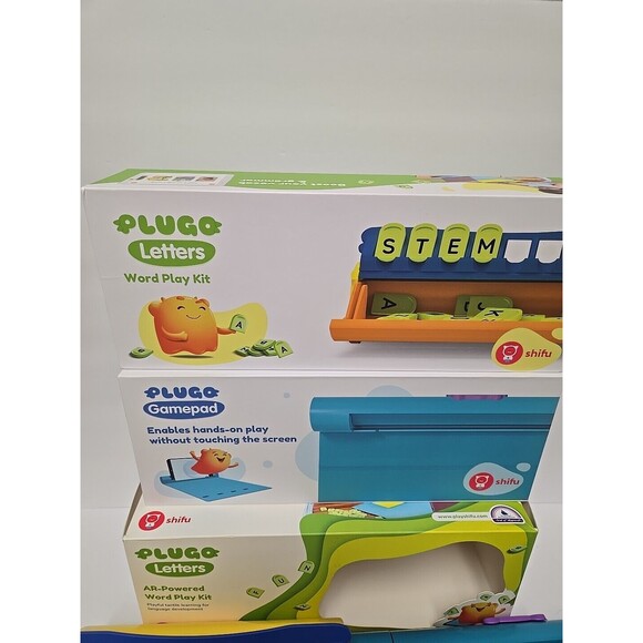COMPLETE Educational Word Game - Plugo Letters With Gamepad & Word Play Kit - Picture 4 of 7